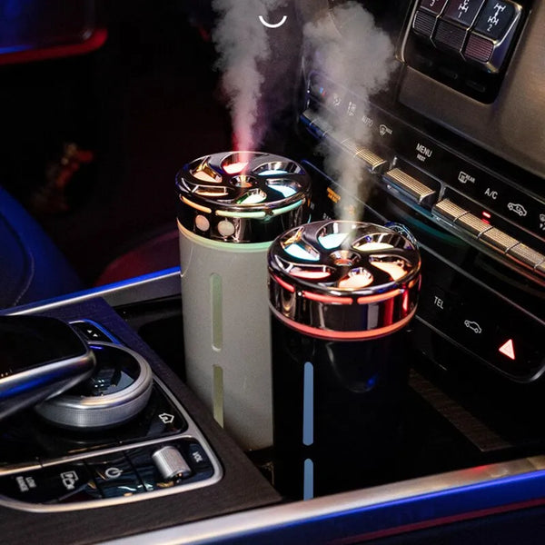 Car Air Humidifier with Night Light