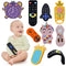 Silicone Baby Teething Rattles